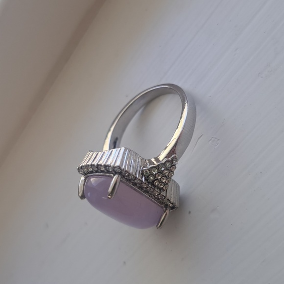 Sparkly purple gem ring - Picture 2 of 4